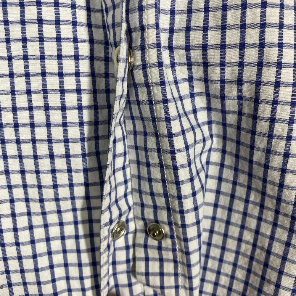 Rag N Bone Button Down Plaid Checkered Shirt Sz M - image 5